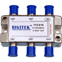 Digitek 4 Drop 10dB 5-2400MHz Coupler - 11C410