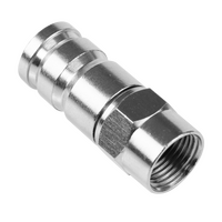 RG6 F Type Compression Connector - 12B6FC