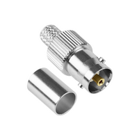 Digitek BNC RG6 Female Crimp Connector - 12E6F