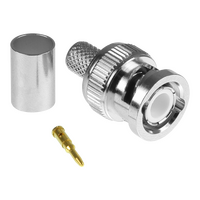 Digitek BNC Male for RG6 3 piece - 12E6