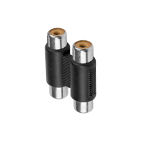 Digitek 2 x RCA Female to 2 x RCA Female Adaptor - 13C2RCAFF
