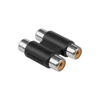 Digitek 2 x RCA Female to 2 x RCA Female Adaptor - 13C2RCAFF