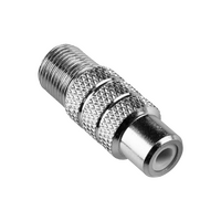 Digitek RCA Female to F Type Female Adaptor - 13CRCAFFF