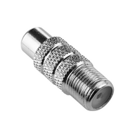 Digitek RCA Female to F Type Female Adaptor - 13CRCAFFF