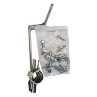 Hills Antenna Universal Tin/Tile Adjustable Roof Mount - 14ATPMBKE