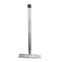 Hills Antenna 18 Inch (460mm) Eave Mount Bracket Galvanised - 14DWB18GAL