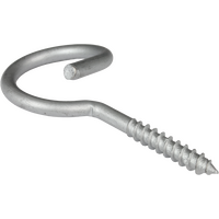 Digitek Pig Tail Hook with Wood Screw Thread - 14JPTD