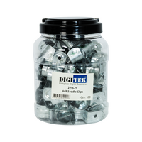 Digitek Half Saddle Clips - 25mm - 27SC25