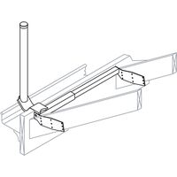 Hills Antenna FB607237A 600mm 65cm Gutter Mount - FB607237A