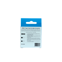 Hills Antenna BC14302B RG6 F-Type Twist Connector 10-Pack in Box - BC14302B