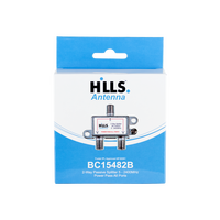 Hills Antenna BC15482B 2-Way Passive Splitter - Display Box - BC15482B
