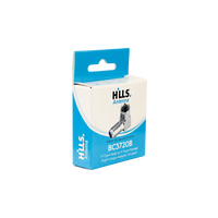 Hills Antenna BC3720B F-Type Male to Female Right Angle Adaptor 10-Pack in Box - BC3720B