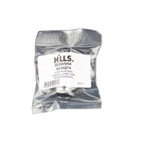 Hills Antenna N Connector Male Clamp for LL400 Cable - Nickel Plated Body - BC85274