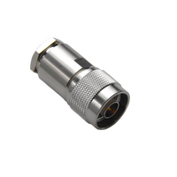 Hills Antenna N Connector Male Clamp for LL400 Cable - Nickel Plated Body - BC85274