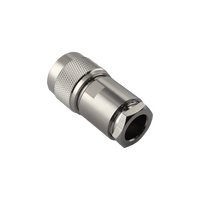 Hills Antenna N Connector Male Clamp for LL400 Cable - Nickel Plated Body - BC85274