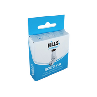 Hills Antenna BC87045B F-Type Female to PAL Male Right Angle Adaptor 2-Pack in Box - BC87045B