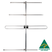 Hills Antenna 01DY4A-4G VHF 4 Element Yagi Antenna - 01DY4A-4G