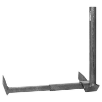 Hills Antenna  FB607162 45 Degree 600mm Gutter Mount - FB607162