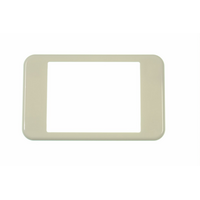 Digitek 3 Gang Wallplate (No Mech) - White - 05DWP03