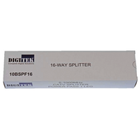 Digitek 16 Way 5-1000MHz F Type Splitter - 1 Leg Power Pass - 10BSPF16