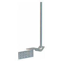 Digitek FTA 1.8M Antenna Gutter Mount - Galvanised - 14BGMGAL