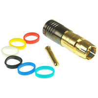 Digitek RG59 RCA Male Compression Connector - 12ARCAMC