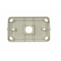 Digitek 1 Gang Wallplate (No Mech) - White - 05DWP01
