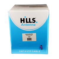 Hills Antenna 4 Pair CAT6 UTP LAN Cable 305M Box - Purple - 03JCAT6-PR