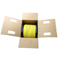 Hills Antenna 4 Pair CAT6 UTP LAN Cable 305M Box - Yellow - 03JCAT6-YL