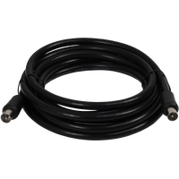 Digitek 3M Pal Male to Pal Male Quad Fly Lead - Black - 06A3MQB