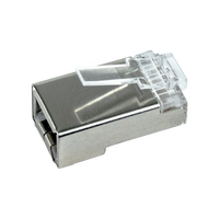 Datatek RJ45 8P8C CAT6 Solid Shielded Modular Plug - 12IC68P8CS/SLD