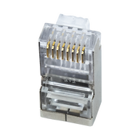 Datatek RJ45 8P8C CAT6 Solid Shielded Modular Plug - 12IC68P8CS/SLD