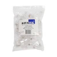 Datatek RJ45 8P8C CAT6 Solid Modular Plug - 12IPK3930