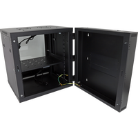 Datatek 12U 600mm Swing Frame Wall Mount Data Cabinet - SFPS Series - 24B12RWS66FPS