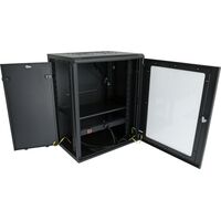 Datatek 15U 450mm Deep Wall Mount Data Cabinet - FPS Series - 24B15RW64FPS