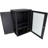 Datatek 18U 450mm Deep Wall Mount Data Cabinet - FPS Series - 24B18RW64FPS