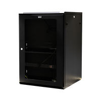 Datatek 18U 600mm Deep Wall Mount Data Cabinet - FPS Series - 24B18RW66FPS