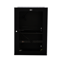 Datatek 18U 600mm Deep Wall Mount Data Cabinet - FPS Series - 24B18RW66FPS