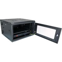Datatek 6U 600mm Swing Frame Wall Mount Data Cabinet - SFPS Series - 24B6RWS66FPS