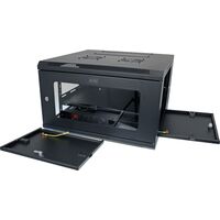 Datatek 6U 600mm Swing Frame Wall Mount Data Cabinet - SFPS Series - 24B6RWS66FPS