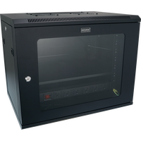 Datatek 9U 450mm Deep Wall Mount Data Cabinet - FPS Series - 24B9RW64FPS