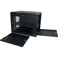 Datatek 9U 450mm Deep Wall Mount Data Cabinet - FPS Series - 24B9RW64FPS