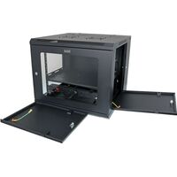 Datatek 9U 600mm Swing Frame Wall Mount Data Cabinet - SFPS Series - 24B9RWS66FPS