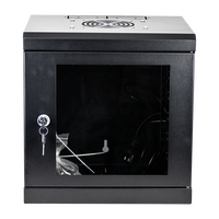Datatek 10" 6U Mini Wall Mounted Data Cabinet - 24F6RWM33F