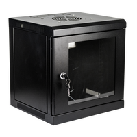 Datatek 10" 6U Mini Wall Mounted Data Cabinet - 24F6RWM33F