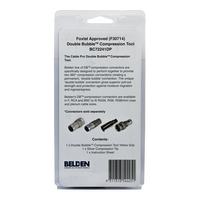 Hills BC72241DP RG6 F-TYPE Double Bubble Tool Box - BC72241DP