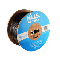 Hills Antenna BC85087 RG6 FTA/SAT Quad Shield 100m Reel - BC85087