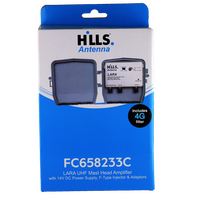 Hills Antenna FC658233C LARA UHF PSU6F Masthead Amplifier with 4G Filter - FC658233C