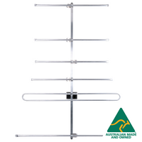 Hills Antenna 01DY6A-4G VHF 6 Element Yagi Antenna - 01DY6A-4G
