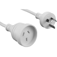 Hills Antenna 20M Power Extension Lead - White - 09HPL3-20 L WE